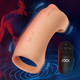 Vibrating Silicone Penis Sleeve - Light by JOCK