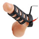Power Cage Silicone E-Stim Penis and Ball Sheath by Zeus Electrosex