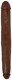 JOCK 18 Inch Tapered Double Dong Brown