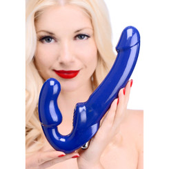 Revolver II Vibrating Strapless Strap On Dildo by Strap U