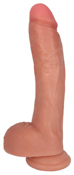 JOCK 10 Inch Dong with Balls Flesh