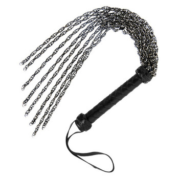 Gunmetal Chain Flogger by Master Series
