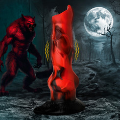Vibra Beast Vibrating Silicone Dildo by Creature Dildos