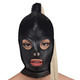 Blonde Ponytail Bondage Hood by Strict
