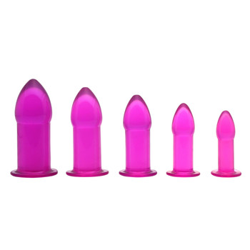 5 Piece Anal Trainer Set - Purple by Trinity Vibes