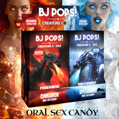 Creature Dildos BJ Pops Display