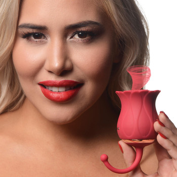 Royalty Rose Textured Suction Clit Stimulator by Bloomgasm