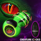 Eye of the Spawn Vibrating & Squirming Silicone Butt Plug by Creature Dildos