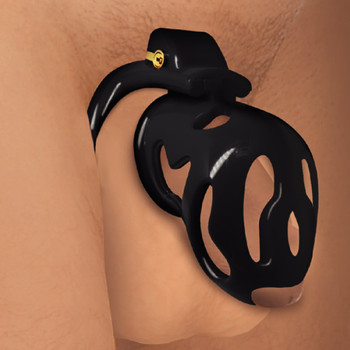 Hard Stop Chastity Cage by Master Series