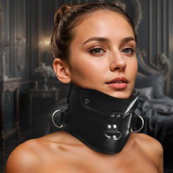 Rigid Locking Posture Collar w/ Chin Brace by Master Series