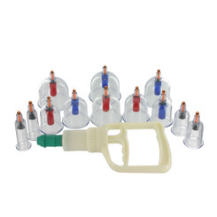Sukshen 12 Piece Cupping Set by Master Series