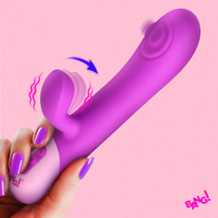 Clit Tapping Pulsing Rabbit - Purple by Bang!