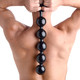 Black Baller Anal Beads by Master Series