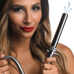 Enema Nozzle with Quick Shut Off/On Valve by CleanStream