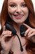 Remote Control 28X Silicone Plush Egg - Black by Bang!