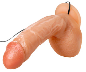 SexFlesh Multi-Speed Vibrating 8 inch Dildo Adult Toy