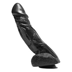 Big Black Bob 11 Inch Suction Cup Dildo by SexFlesh