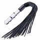 Lingam Glass Dildo Flogger by Prisms Glass