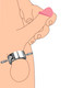 Ball Strap Metal Testicle Stretcher by Master Series