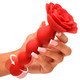 10X Rose Twirl Vibrating and Rotating Silicone Anal Beads by Bloomgasm