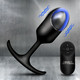 Vibrating Large Weighted Silicone Anal Plug by Heavy Hitters