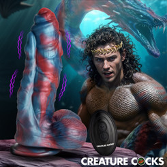 Hydra X Vibrating Silicone Dildo by Creature Dildos