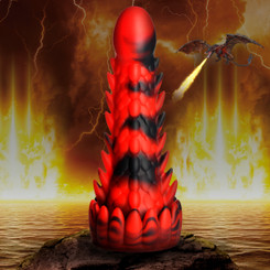 Demon Rising Scaly Dragon Silicone Dildo by Creature Dildos