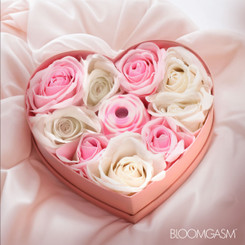 The Rose Lovers Gift Box - Pink Swirl by Bloomgasm
