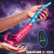 Vibropus Vibrating Silicone Dildo by Creature Dildos