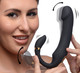 10X Pleasure Pose Come Hither Silicone Vibrator with Poseable Clit Stimulator by Inmi