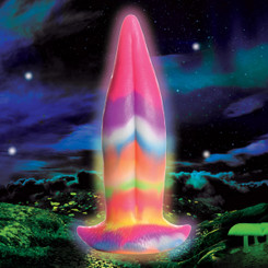 Unicorn Kiss Unicorn Tongue Glow-in-the-Dark Silicone Dildo by Creature Dildos