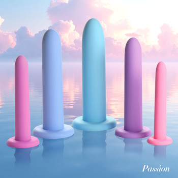Silicone Pelvic Kegel Exerciser Set by Passion Lubricants