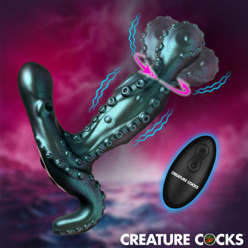 Octoprobe Gyrating Prostate Vibrator by Creature Dildos
