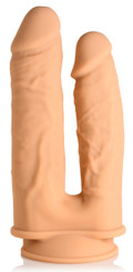Silexpan Hypoallergenic Silicone Double Dildo