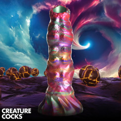 Larva Silicone Ovipositor Dildo with Eggs by Creature Dildos