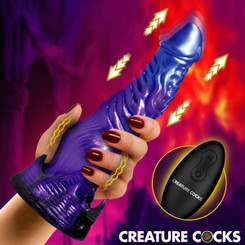 Diabolos Thrusting & Vibrating Dildo by Creature Dildos