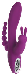 Quivers 10X Silicone G-spot Rabbit Vibrator by Gossip