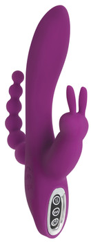 Quivers 10X Silicone G-spot Rabbit Vibrator by Gossip