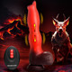 Ramming Hound Thrusting & Vibrating Silicone Dildo by Creature Dildos