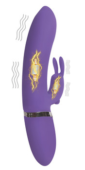 Thumper 18X Silicone Rabbit Vibrator by Power Bunnies
