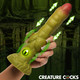 Eyegor Thrusting and Vibrating Silicone Dildo by Creature Dildos