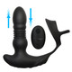 Thrusting Vibrator with Penis and Ball Ring and Remote by Thunderplugs