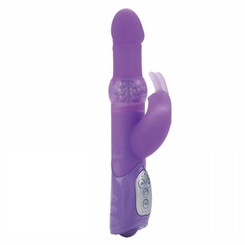 Silicone Jack Rabbit Vibrator - Purple Sex Toys