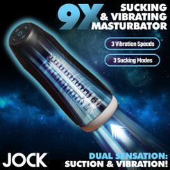 9X Sucking and Vibrating Masturbator by JOCK