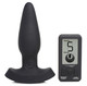 25X Pulsing and Vibrating Silicone Plug with Remote by Thunderplugs