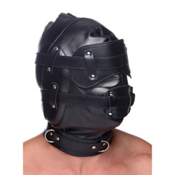 Bondage Hood with Penis Gag by Strict