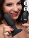 Worlds First Remote Control Inflatable 10X Vibrating Missile Silicone Anal Plug by Swell