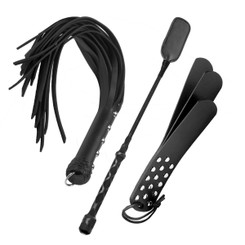 Intro to Impact 3 Piece Spanking Kit by Strict Leather