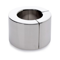 Magnetic Stainless Steel Testicle Stretcher 40mm by Master Series