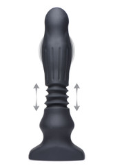 Silicone Swelling and Thrusting Plug with Remote Control by Thunderplugs